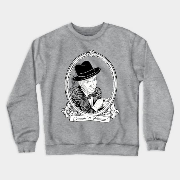 poonin n croonin Crewneck Sweatshirt by jasonwulf